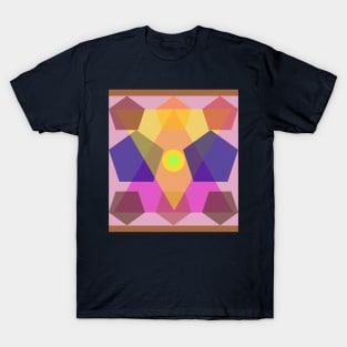 Color and light geometry T-Shirt